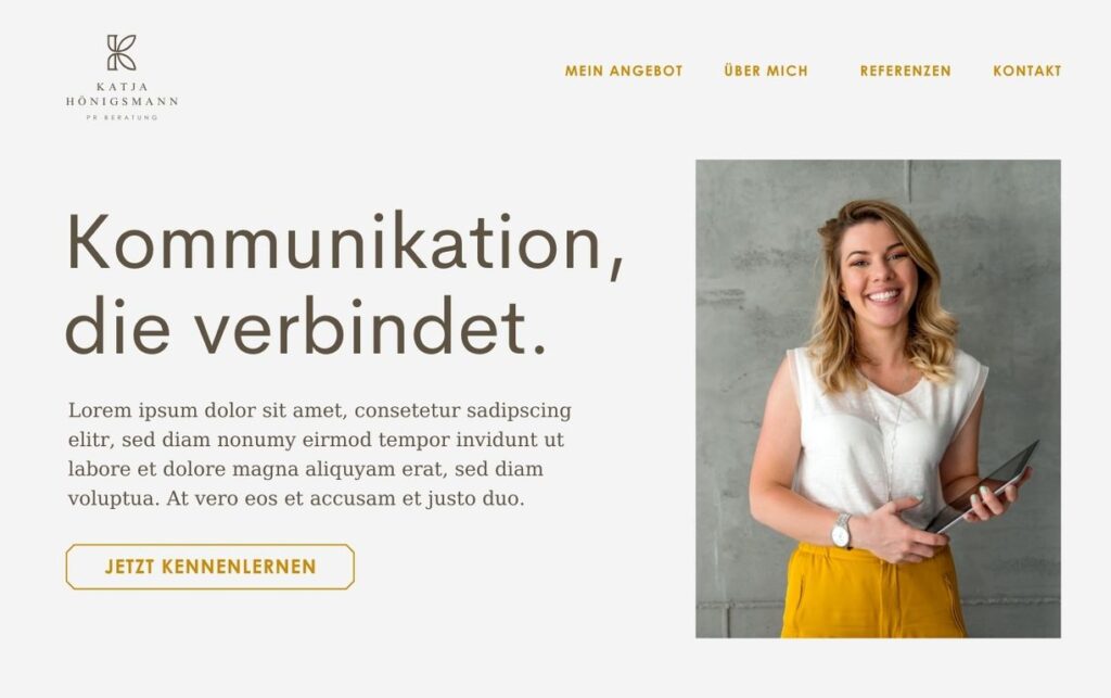 Webdesign mit Canva Logo 1